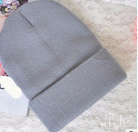 Online discount shop Australia - 28 Colors Fashion Knitted Neon Women Beanie Girls Casual Cap Women's Warm Hats Unisex