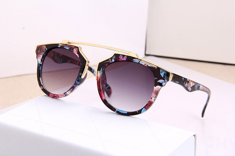 High quality women brand designer sunglasses round mirrored shades cat eye glasses ss206 - CelebritystyleFashion.com.au online clothing shop australia