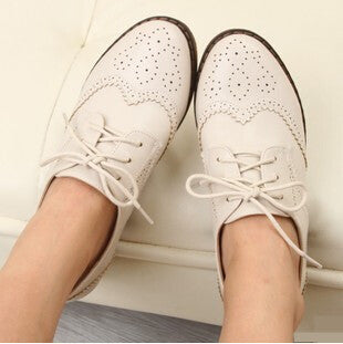 Online discount shop Australia - Brogue Oxford Shoes Women Flats New Fashion Women Shoes