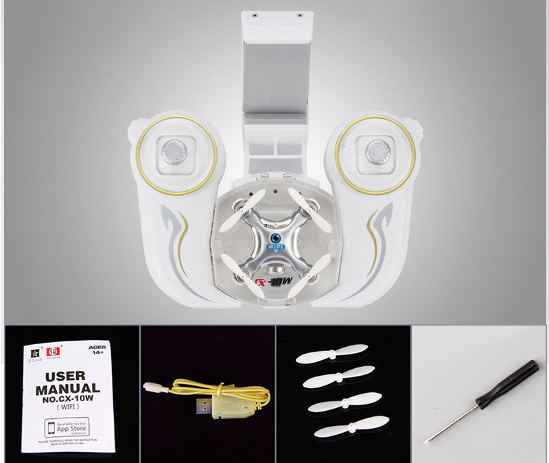 Mini Remote Control Helicopter Cheerson CX-10W RC Quadrocopter With Camera Mini Drones Cheerson CX-10C FPV