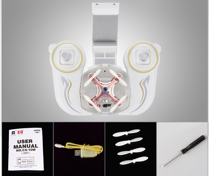 Mini Remote Control Helicopter Cheerson CX-10W RC Quadrocopter With Camera Mini Drones Cheerson CX-10C FPV