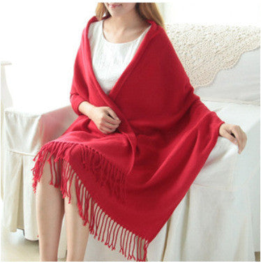 190*60CM Fashion Wool Winter Scarf Women Bandana Plaid Thick Cachecol Brand Shawls and Scarves for Women - CelebritystyleFashion.com.au online clothing shop australia