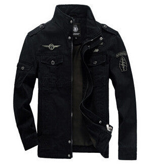 Online discount shop Australia - Men Military Army jackets plus size 6XL Brand cost outerwear embroidery mens jacket for aeronautica militare