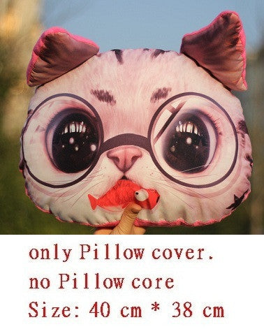 Online discount shop Australia - Creative Cartoon pillow decorative pillow Cat Cushion Cat Dog Nap Pillow Cushion and Washable Waist Pillow Cute seat cushion 8S2