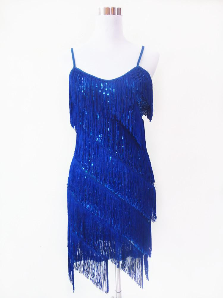 women stunning flapper fringe 1920s gold vintage great gatsby charleston sequin party latin dance dress plus size