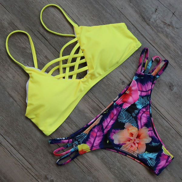 Swimwear Bandage Bikini Sexy Beach Swimwear Women Swimsuit Bathing Suit Brazilian Bikini Set maillot de bain Biquini - CelebritystyleFashion.com.au online clothing shop australia