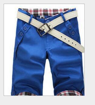 New Fall Men Cropped Trousers Fashion Men's Leisure Pocket Trousers - CelebritystyleFashion.com.au online clothing shop australia