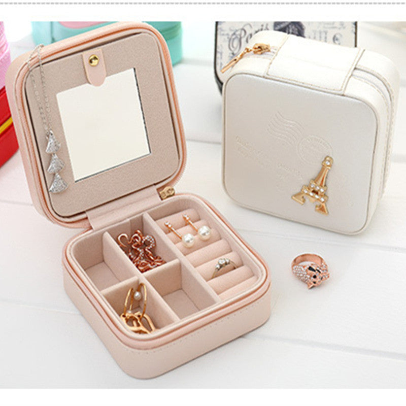 Online discount shop Australia - Jewelry Packaging Box Casket Box For Exquisite Makeup Case Cosmetics Beauty Organizer Container Boxes Graduation Birthday Gift