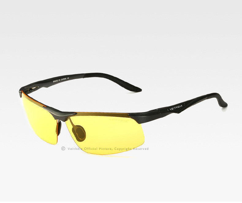 Online discount shop Australia - Aluminum Magnesium Men's Polarized Sun glasses Night Vision Mirror Male Eyewear Sunglasses Goggle Oculos For Men 6502