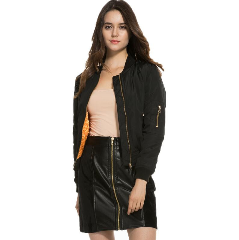 Online discount shop Australia - Flight army green bomber jacket women jacket and women's coat clothes bomber ladies