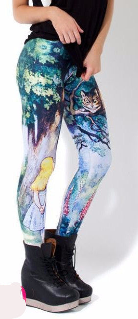 women skinny leggings 8 colors 3D Graphic Colourful Printed Women Legging sporting legging MH061