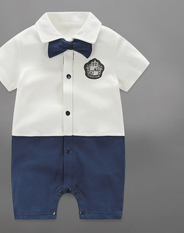 Baby Boys Rompers Summer Baby Boy Clothing Sets Roupas Bebes Short Sleeve Infant Baby Boy Jumpsuits Newborn Baby Clothes - CelebritystyleFashion.com.au online clothing shop australia