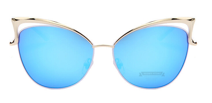 MERRY'S Fashion Women Brand Design Cat Eye Sunglasses Alloy Frame Women Luxury Cat Eye Sun Glasses - CelebritystyleFashion.com.au online clothing shop australia