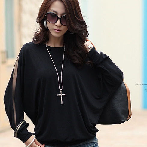 Online discount shop Australia - long sleeve t shirt women t-shirt cotton poleras de mujer white loose tshirt women kawaii tee shirt