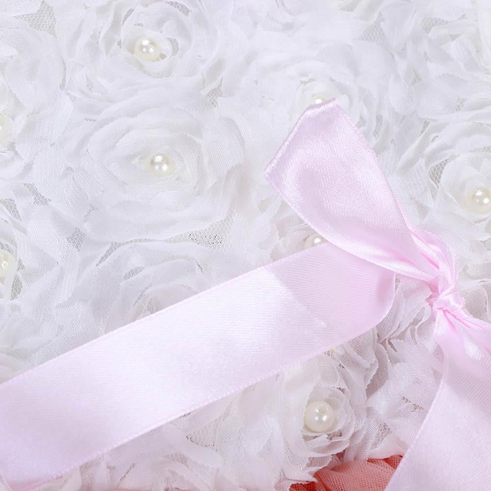 Colorful Mini Tutu Dress Petal Hem Dress Floral Clothes Princess Baby Dress For Baby Dresses Girl