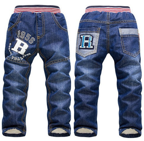 Boys / girls warm thick winter pants boys jeans KK-Rabbit brand children boy / girls jeans retail - CelebritystyleFashion.com.au online clothing shop australia