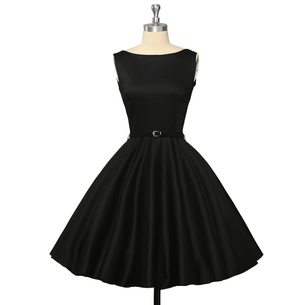 Summer Dresses Women Pinup Retro Robe Rockabilly 50s Vintage Dress Plus Size XS-3XL Cocktail Party Dress Vestidos Femininos