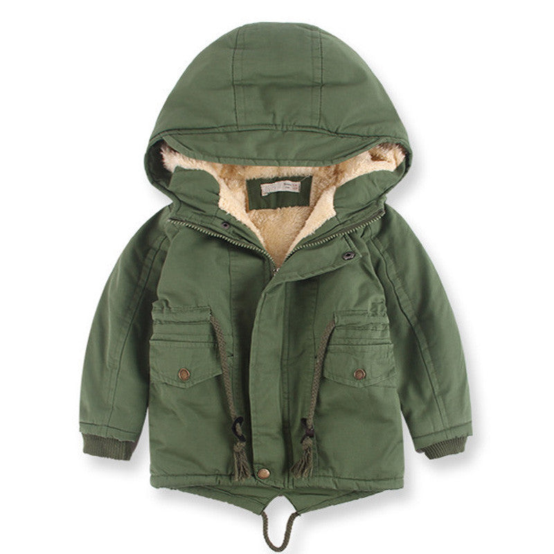 European Style New winter boy coat children's clothing warm trench thickening kids coat jacket - CelebritystyleFashion.com.au online clothing shop australia