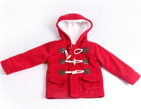 Children's Clothing New Autumn Winter Boys Coats Boys Jackets Girls Outerwear Coat Kids Warm Wool Coat Baby Hooded Jacket - CelebritystyleFashion.com.au online clothing shop australia