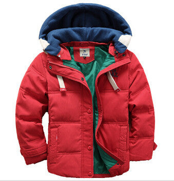 High quality 4-10Yrs Boys coats winter blue Jacket kids Casual Boys thick Winter jacket Christmas Boy Winter Coat - CelebritystyleFashion.com.au online clothing shop australia