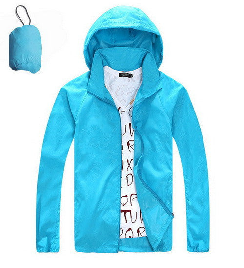 Online discount shop Australia - Men Women Quick Dry Anti-Uv Waterproof Thin Jacket Windbreakers Breathable Coat Male Trekking Casual Sportwear,UA195