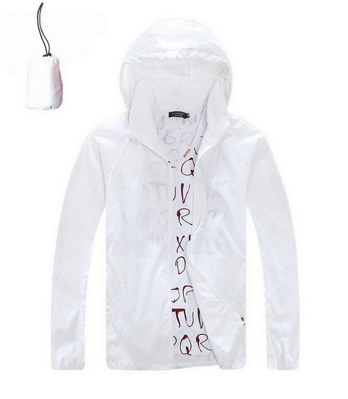 Online discount shop Australia - Men Women Quick Dry Anti-Uv Waterproof Thin Jacket Windbreakers Breathable Coat Male Trekking Casual Sportwear,UA195