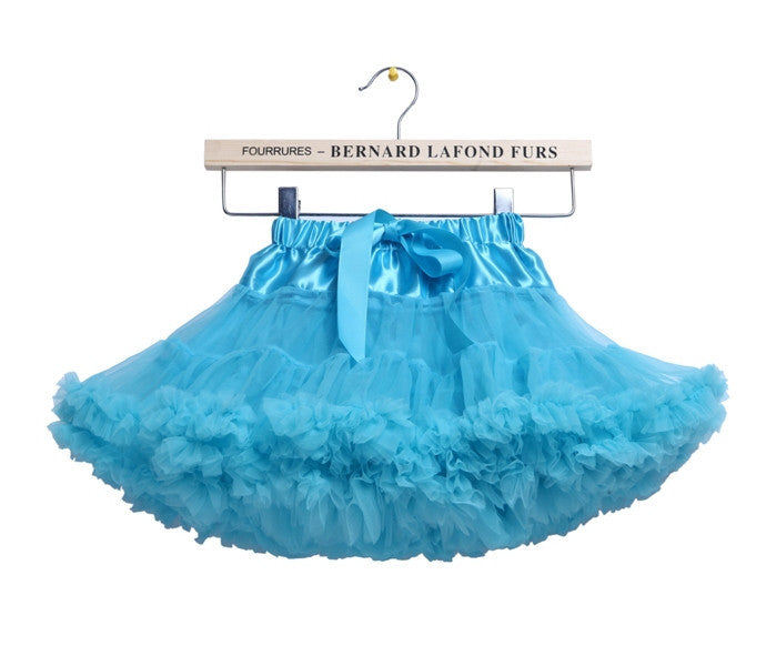 Baby girls tutu fluffy chiffon pettiskirt baby girls skirts Princess party tulle dance wear Skirts for girls 12Mo-8 Ys 21 Colors - CelebritystyleFashion.com.au online clothing shop australia