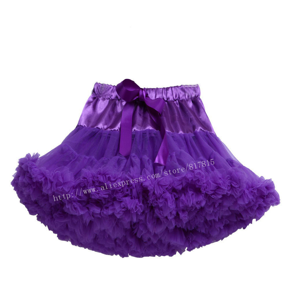 Baby girls tutu fluffy chiffon pettiskirt baby girls skirts Princess party tulle dance wear Skirts for girls 12Mo-8 Ys 21 Colors - CelebritystyleFashion.com.au online clothing shop australia