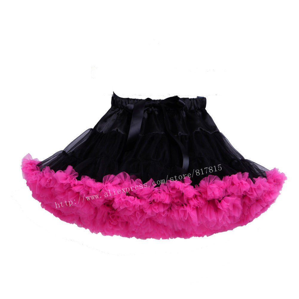 Baby girls tutu fluffy chiffon pettiskirt baby girls skirts Princess party tulle dance wear Skirts for girls 12Mo-8 Ys 21 Colors - CelebritystyleFashion.com.au online clothing shop australia