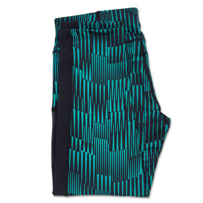 Online discount shop Australia - Fashion New Stripe Mesh Patchwork Women Pants Sporting Leggings Fitness Print Dry Quick Force Exercise Pants For Women