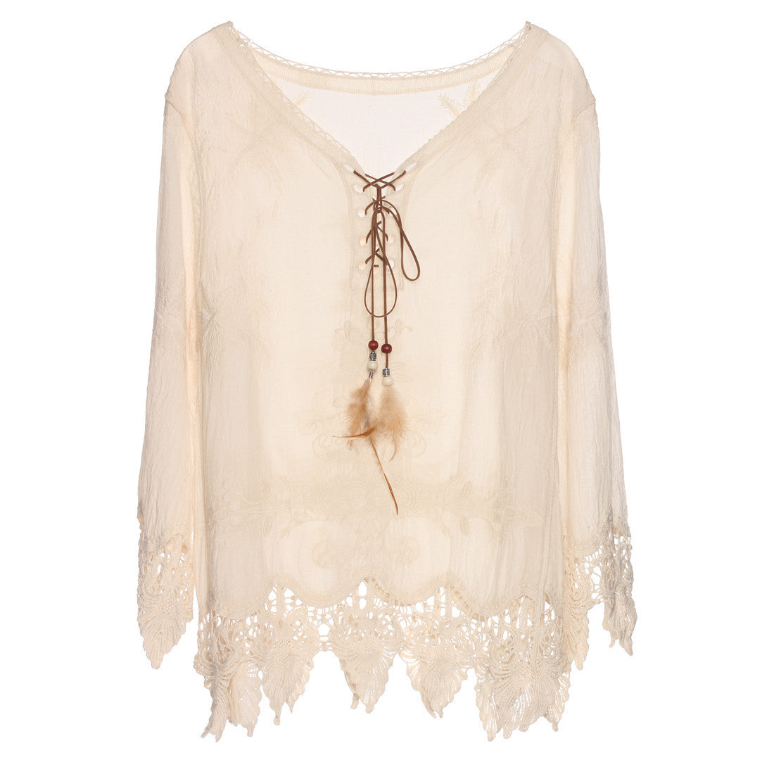 Online discount shop Australia - Gypsy Feather Duster Tops Hippie Boho People Style With Retro Embroidery Fishtail Lace Patch Design Tops Tee t shirt women