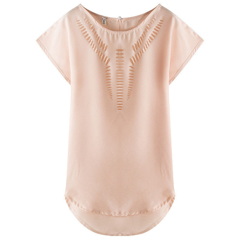 Online discount shop Australia - Fashion Design Vintage Hollow Out Chiffon Blouse Shirt Women Tops Sweet Cute Plus Size Women Clothing