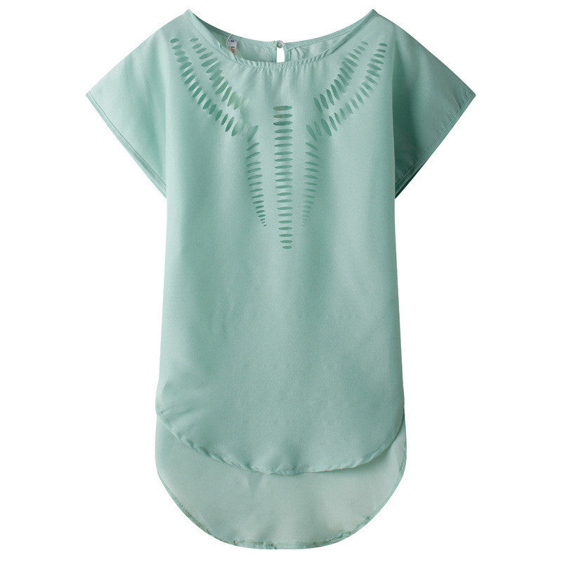 Online discount shop Australia - Fashion Design Vintage Hollow Out Chiffon Blouse Shirt Women Tops Sweet Cute Plus Size Women Clothing