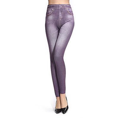 Women Leggings Slim Ladies Jeggings Black Blue Pants Leggins Jeans Fashion Slim Pencil Trousers