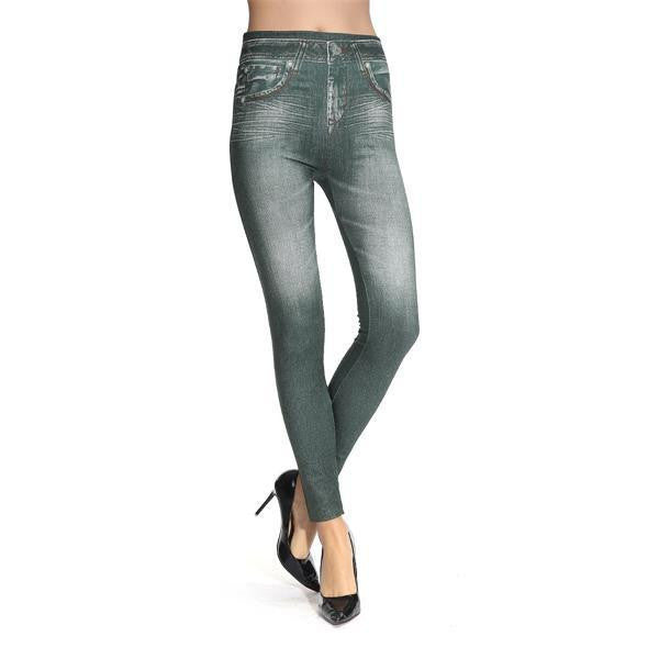 Women Leggings Slim Ladies Jeggings Black Blue Pants Leggins Jeans Fashion Slim Pencil Trousers