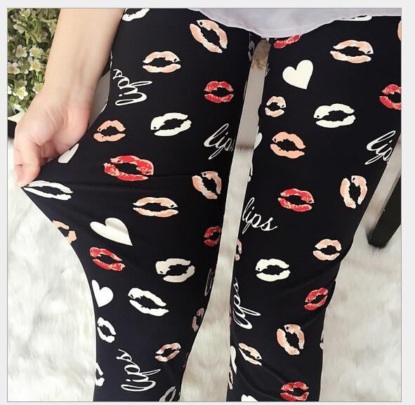 Women Leggings7 Styles Colorful Printing Better Flexibility Printed Leggings and Women Print Pants