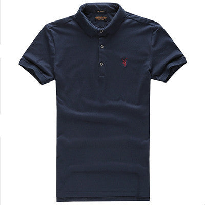 Casual polo shirt Men Solid polo shirt brands saints men British polo shirts sheep head cotton Short sleeve men - CelebritystyleFashion.com.au online clothing shop australia