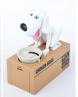 Online discount shop Australia - 1Piece With Retail Box Choken Robotic Dog Bank Doggy Coin Bank Canine Money Box For Dog Lover