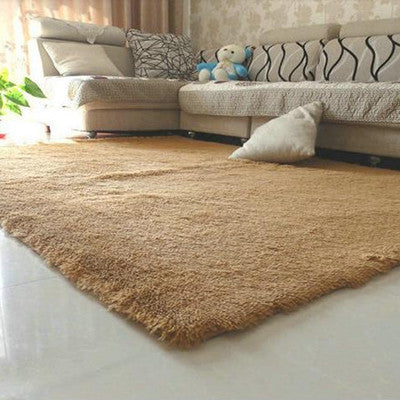 Online discount shop Australia - 1PCS 80x120cm Explosion Models Silky Carpet Mats Sofa Bedroom Living Room Anti-Slip Floor Carpets Bedroom Soft Mat Home Supplies