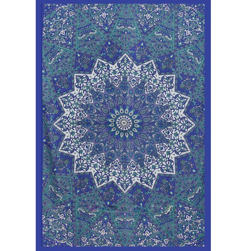 Wall Hanging Tapestries Boho Bedspread Beach Towel Mat Blanket Table Cloth 210x148cm
