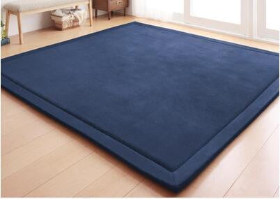 Online discount shop Australia - 2CM Thick Coral Fleece Mat Carpet 180*200*2CM Tatami Tea Table Manually Bedroom Carpet Rectangle Living Room Rug
