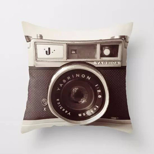 Online discount shop Australia - 3D Digital Camera Printed Pillowcase Art Bedroom A Living Room Cushion Home Decor Car Sofa Decorative Cushion