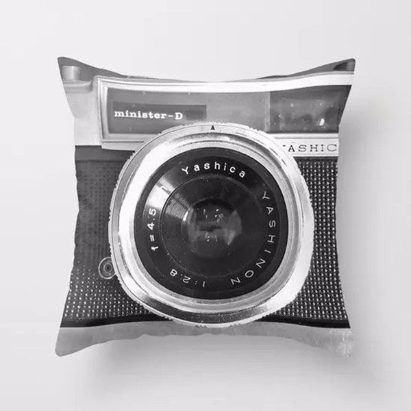 Online discount shop Australia - 3D Digital Camera Printed Pillowcase Art Bedroom A Living Room Cushion Home Decor Car Sofa Decorative Cushion