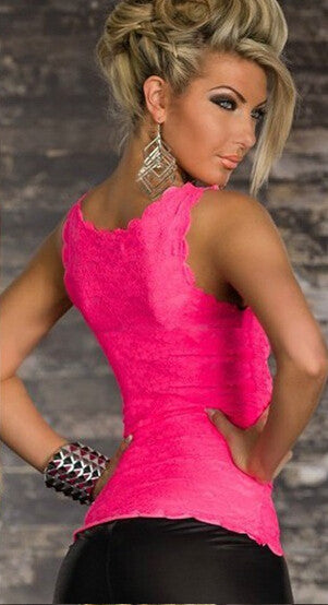 Online discount shop Australia - Lace Women Tank Top  Fitness Sleeveless Women's Tank Camis Women Tops Tank Vest Camisole Black White