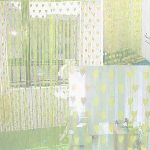 Online discount shop Australia - Cute Heart Line Tassel String Door Curtain Window Room Divider Curtain Valance
