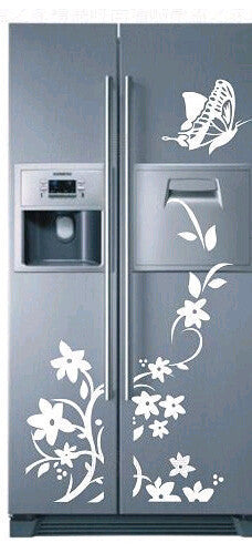 Online discount shop Australia - high quality creative refrigerator sticker butterfly pattern wall stickers home decor