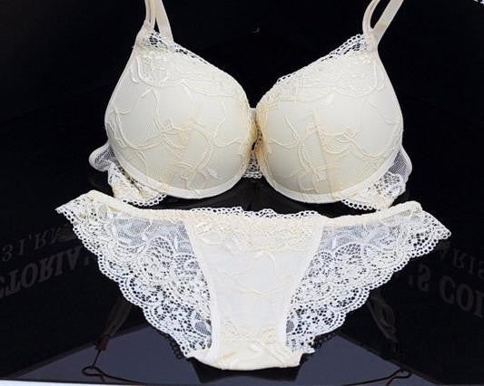 Online discount shop Australia - New Allura Red Brand Underwear Women Sexy Seamless lace Bra Sets Fashion Push Up Bra Support