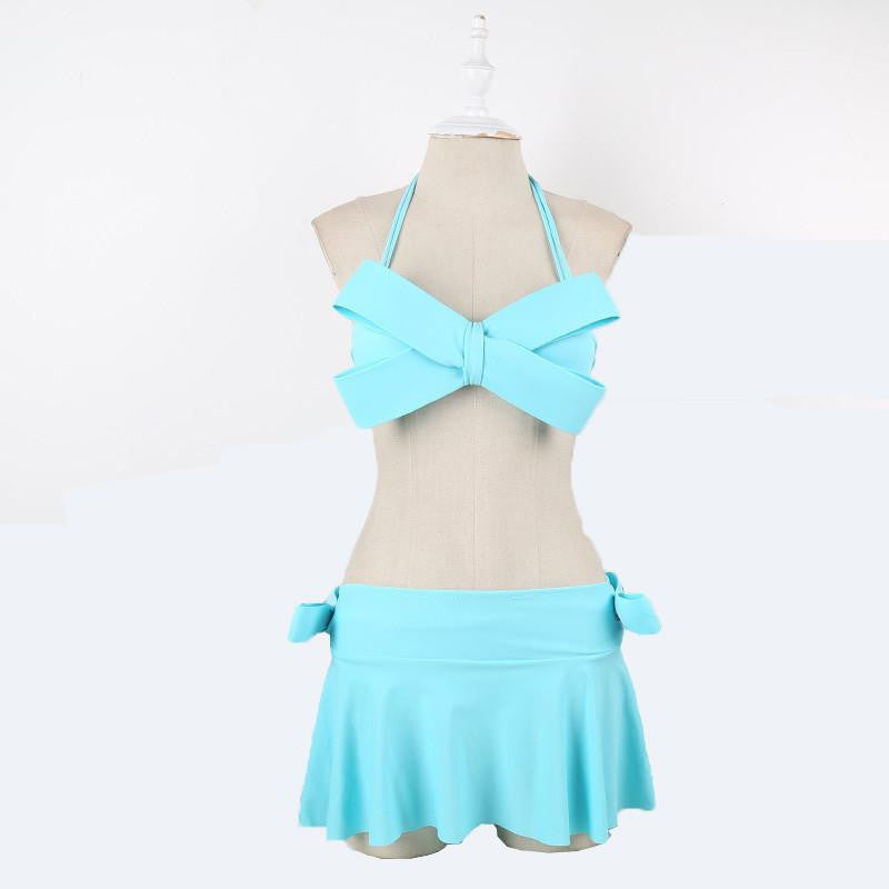 Women Black Swim Wear Solid Swimwear Brazilian Bikini Big Bow Bandeau Beach Wear Halter Swimsuit Push Up Bathing Suit