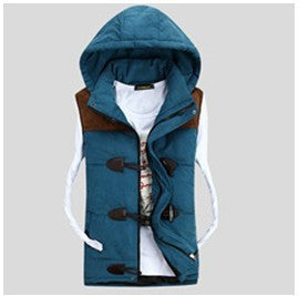 Online discount shop Australia - Men Down Vest Brand New Fashion Men's Sleeveless Jacket Casual Coat Cotton Brand  Outdoors Waistcoat