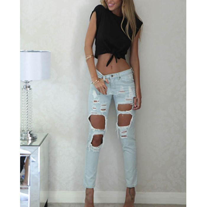 Women's Crop Tops Short Sleeve harajuku T Shirt Punk bustier crochet Cropped Top